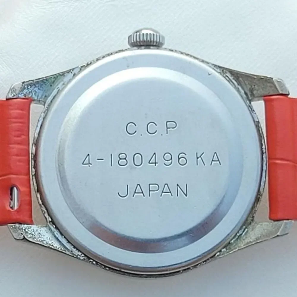 VTG 60s Citizen Leader Student Manual Watch Para Shock 7 Jewels JDM MCM 36mm